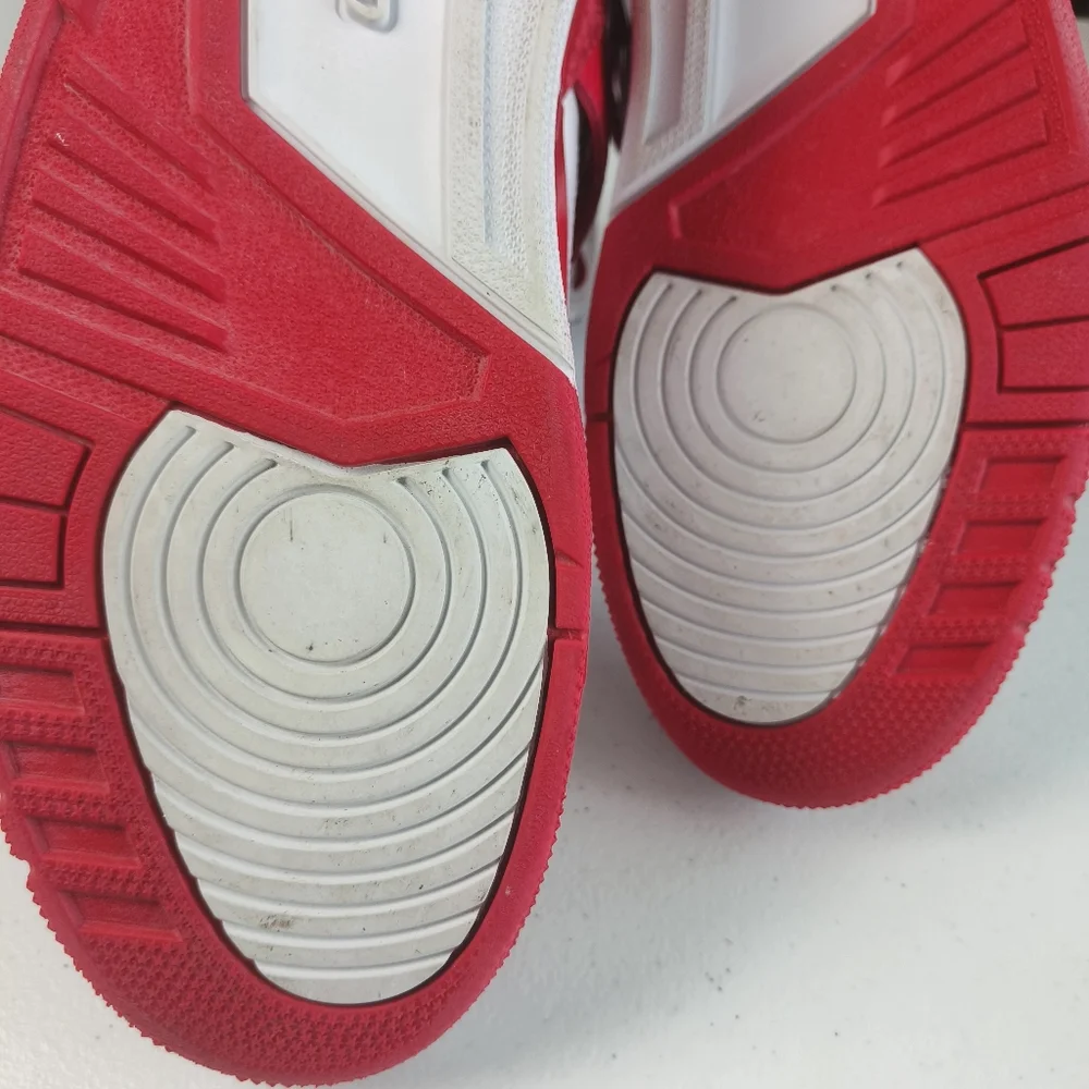 Jordan NikeID Men's Retro Sneakers 2012 Style 532513-993 Size 13 White/Red Snake